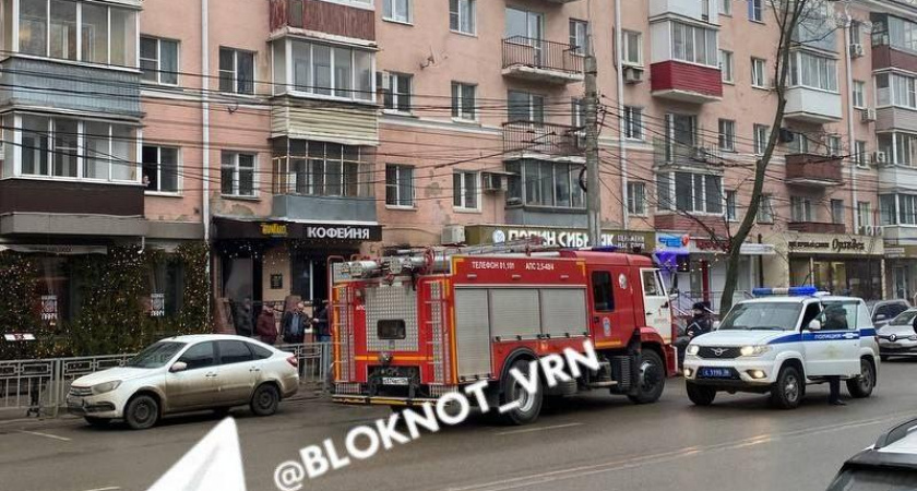В центре Воронежа при пожаре в кофейне пострадали три человека