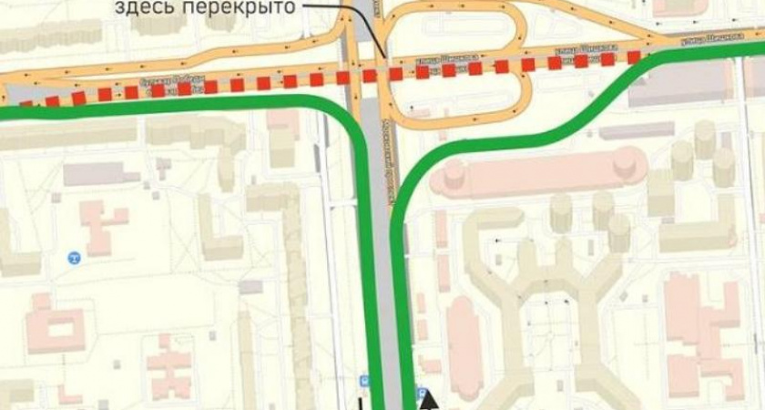 Часть бульвара Победы в Воронеже перекроют на две недели из-за ремонта коллектора