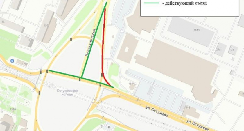 Движение по Остужевскому кольцу в Воронеже изменят на месяц из-за строительства развязки