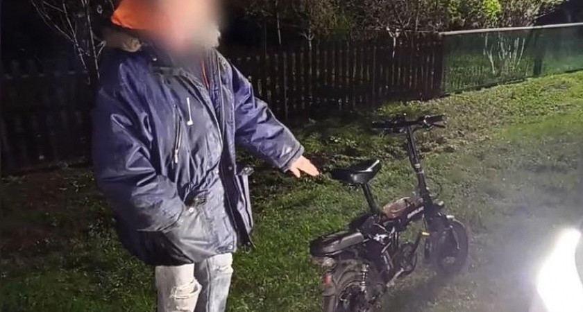 Пьяный пенсионер на электровелосипеде попался полиции в селе Братки