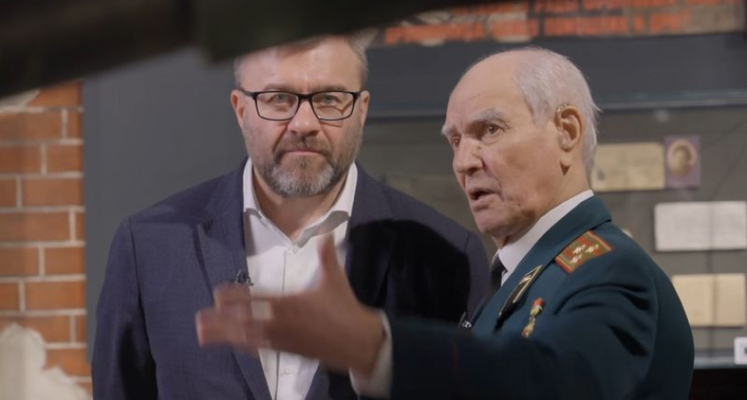 Михаил Пореченков записал историю фронтовика Николая Борисова, участника Курской битвы