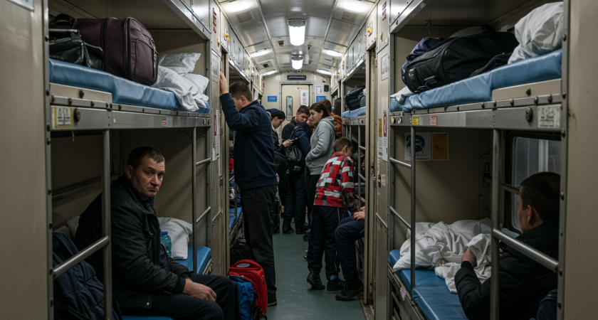 Нежелательные места в плацкарте: чем они уступают даже боковым полкам