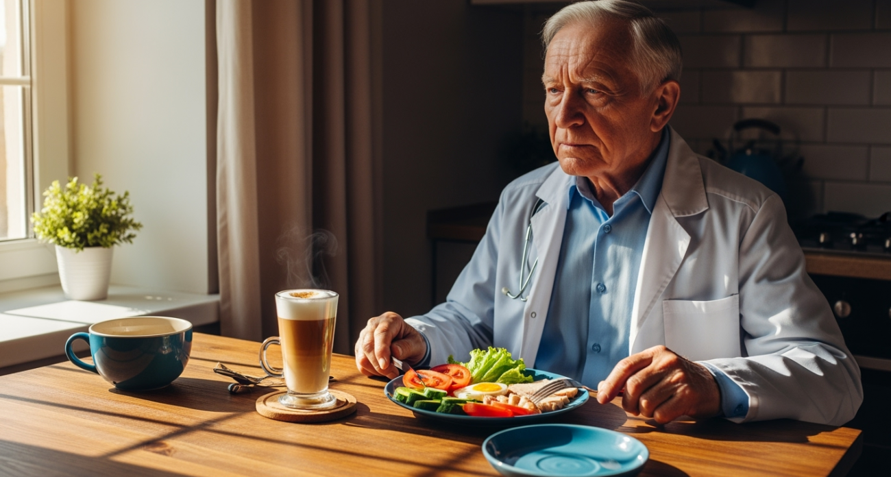 Идеальный завтрак: что ест 91-летний Леонид Рошаль — здоровье, как у космонавта, а энергии, как в 17 лет