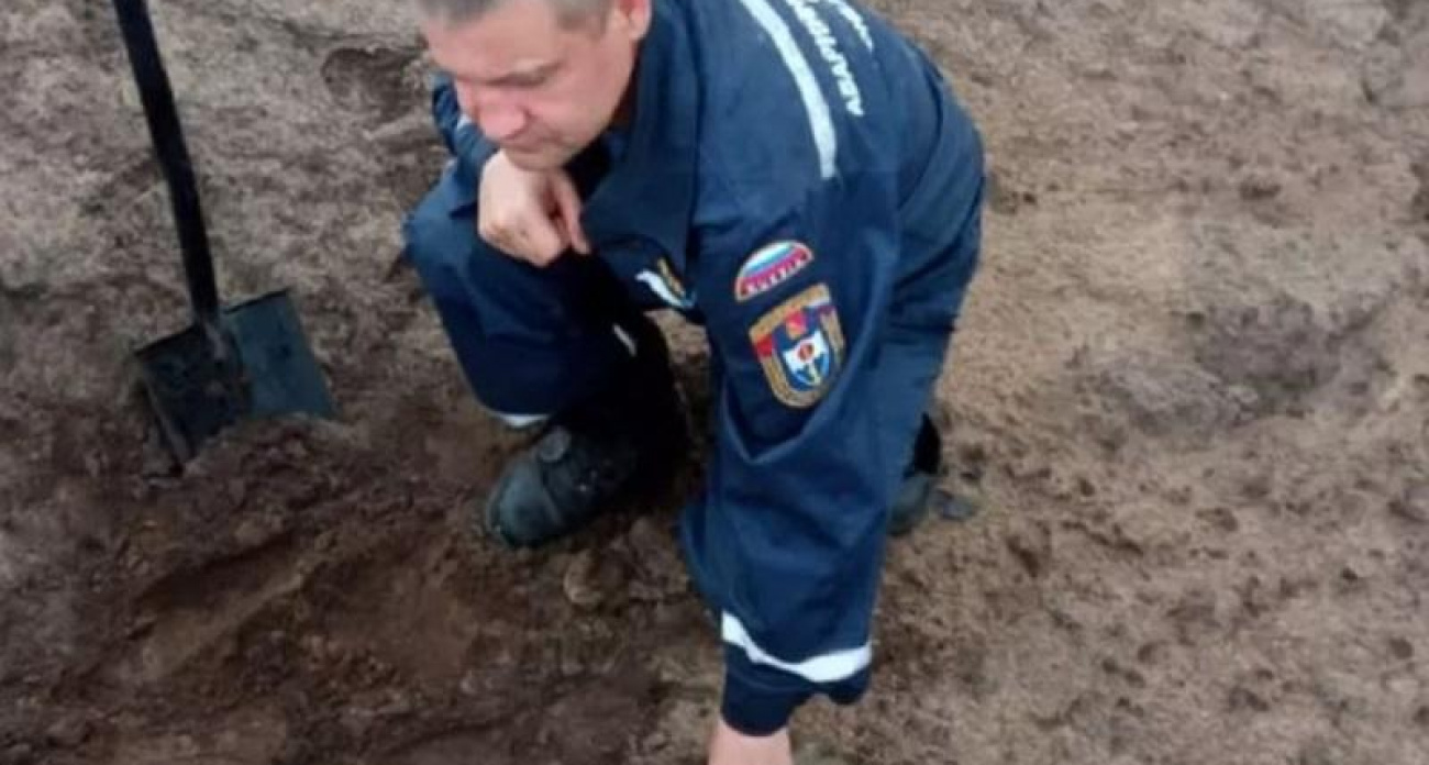 Под Воронежем взорвали 82-мм минометную мину времён ВОВ на специальном полигоне
