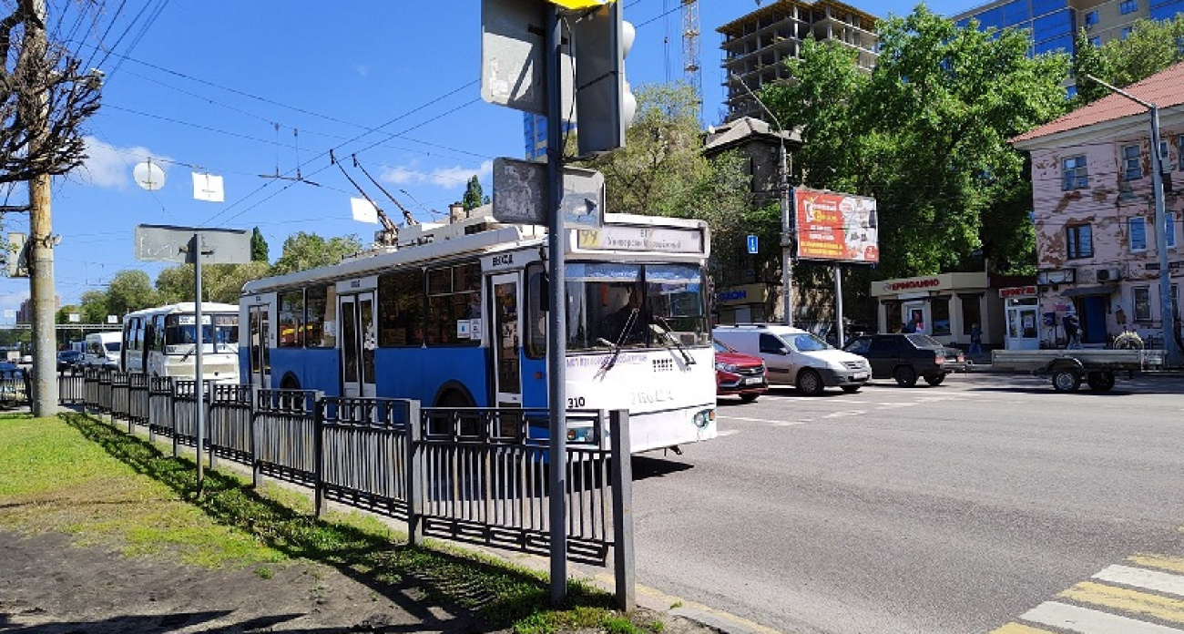 В Воронеже троллейбус №99 вернется на маршрут через улицу Невского после годового перерыва