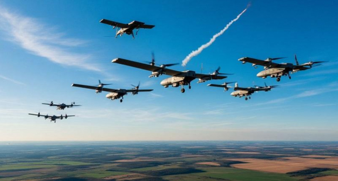 22 украинских дрона сбили над Воронежской областью: целое село осталось без света