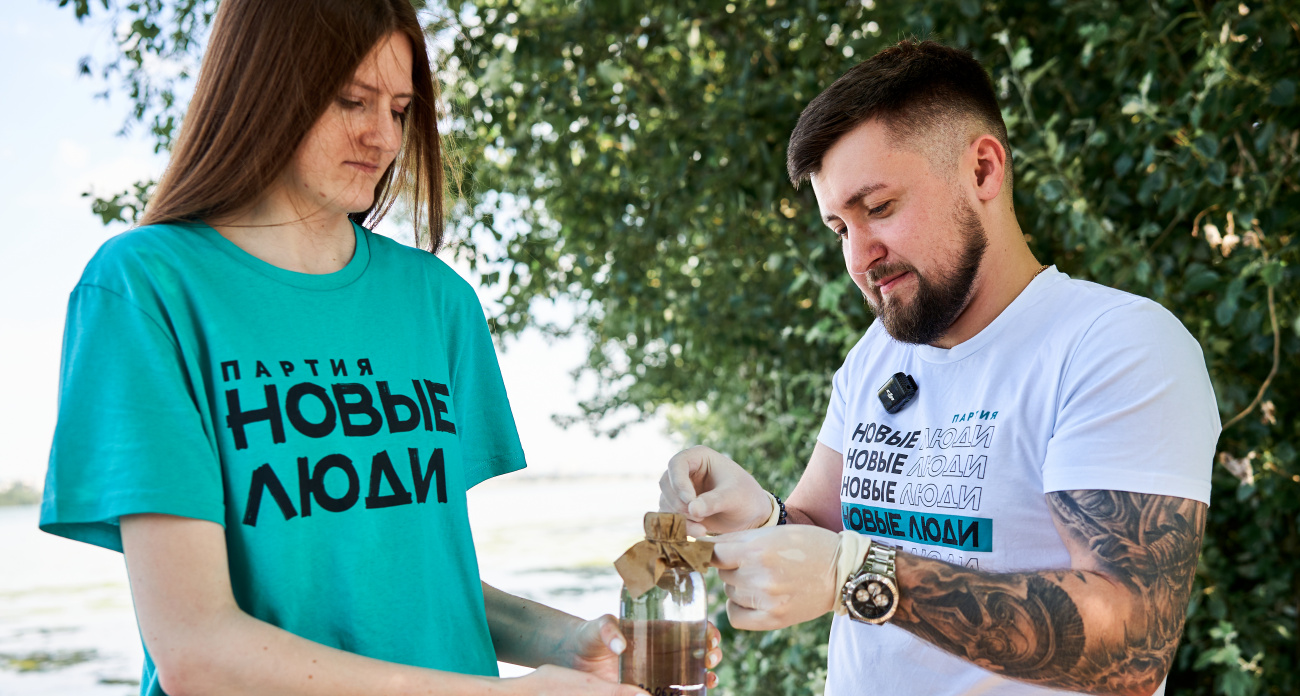"Новые люди" проводят тотальный анализ воды в Воронеже и расскажут о результатах