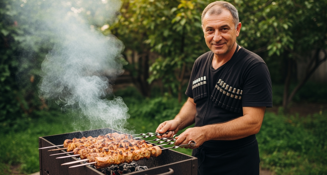 Вот как грузины готовят мясо для шашлыка - забудьте об уксусе, майонезе и соевом соусе. Просто тает во рту