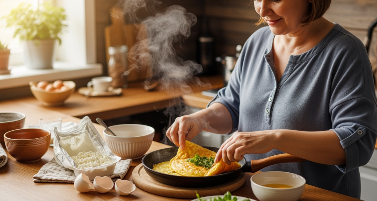 Показали, как приготовить вкуснятину на завтрак за 5 минут: пара яиц и пачка творога