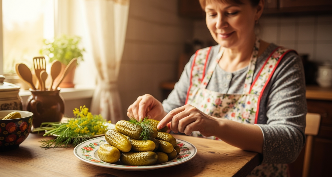 Закусочные горчичные огурчики, которых сколько не приготовь, а всегда мало. Делюсь семейным рецептом