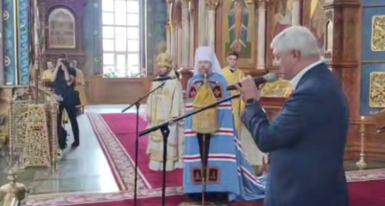 Мощи первого послереволюционного Патриарха Тихона прибыли в Воронеж: губернатор встретил святыню лично
