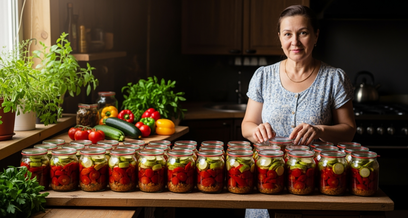 Овощное лечо за 5 минут — отличная закуска даже на праздник: вот куда девать кабачки — и 20 банок на зиму будет мало