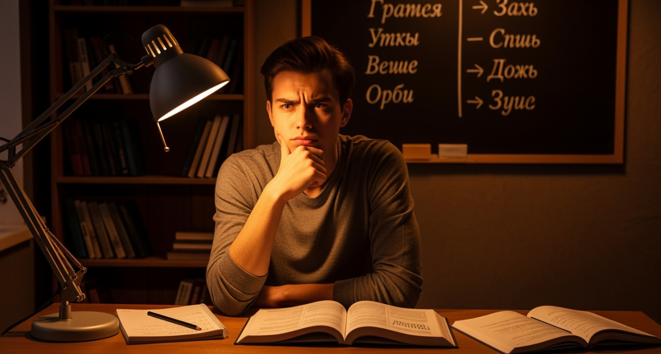 Вы определенно умнее своего русского учителя, если знаете это слово — напрягите мозги и догадайтесь