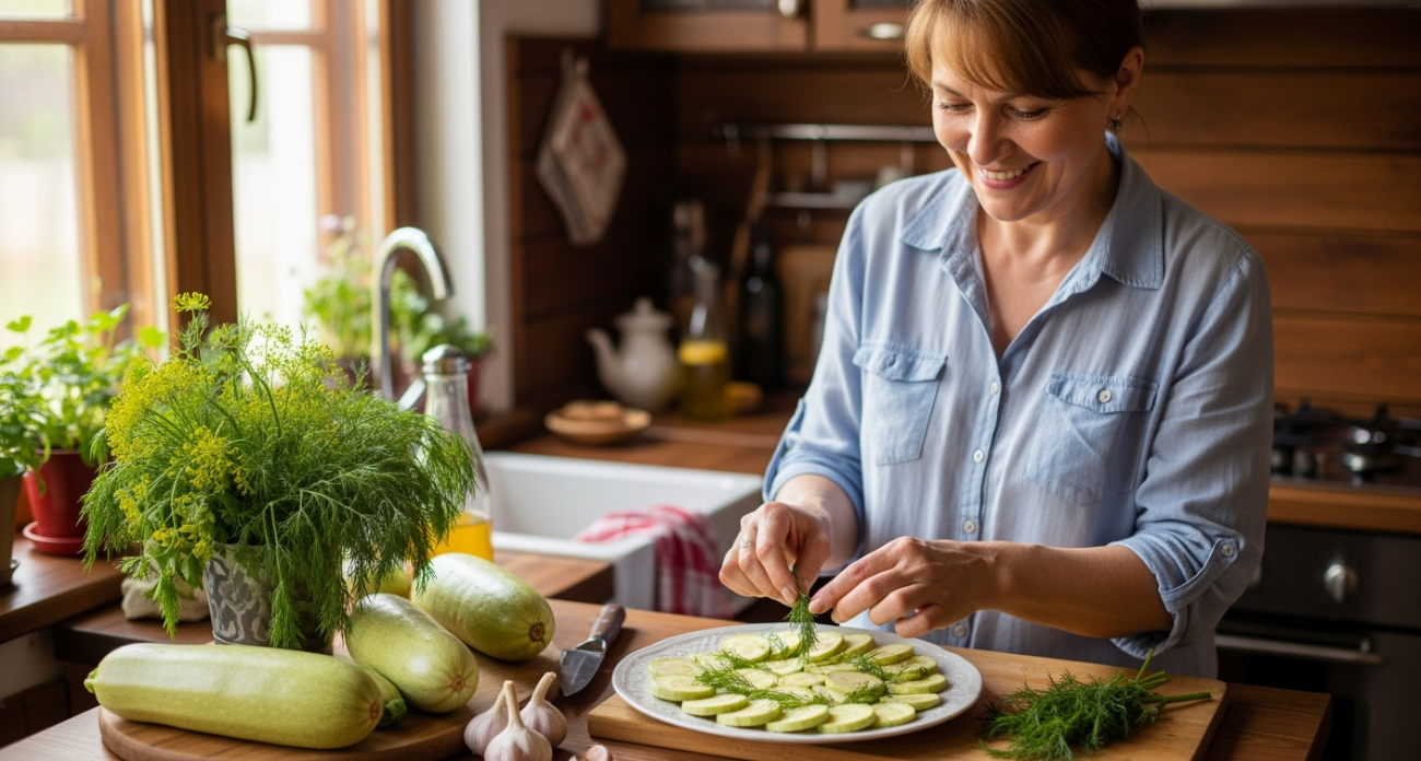 Кабачки летом готовлю по-особенному: закуска к мясу за 15 минут — гости всегда в восторге