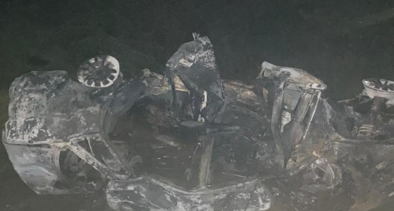 ВАЗ с подростками 15 и 16 лет перевернулся и загорелся ночью под Воронежем