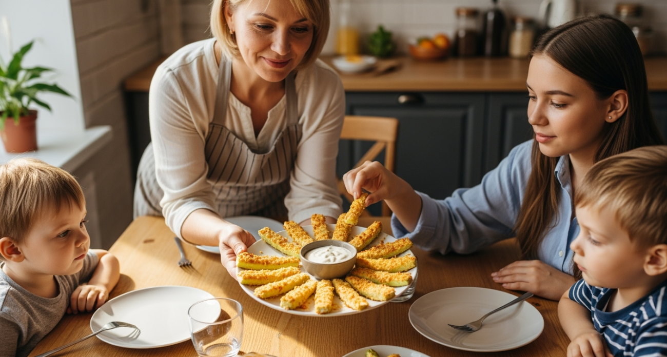 Кабачки с хрустящей сырной корочкой: простой рецепт покорит даже ненавистников овощей