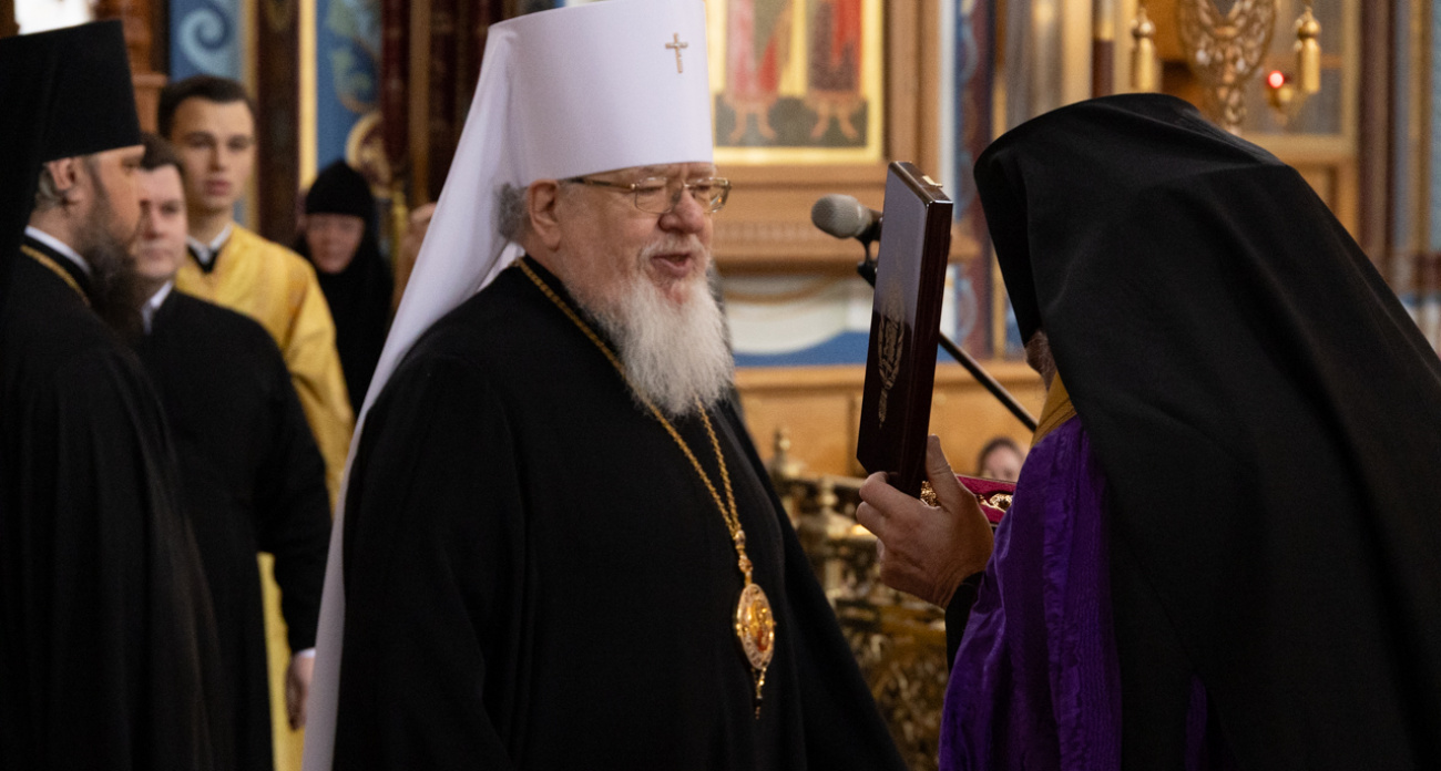 Митрополит Сергий, правивший Воронежской епархией 21 год, отмечает 76-летие после ухода на покой