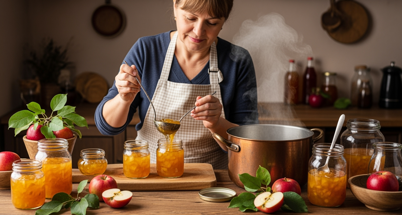Секрет болгарского яблочного варенья-желе: ароматное лакомство со вкусом меда, которое вы захотите готовить постоянно