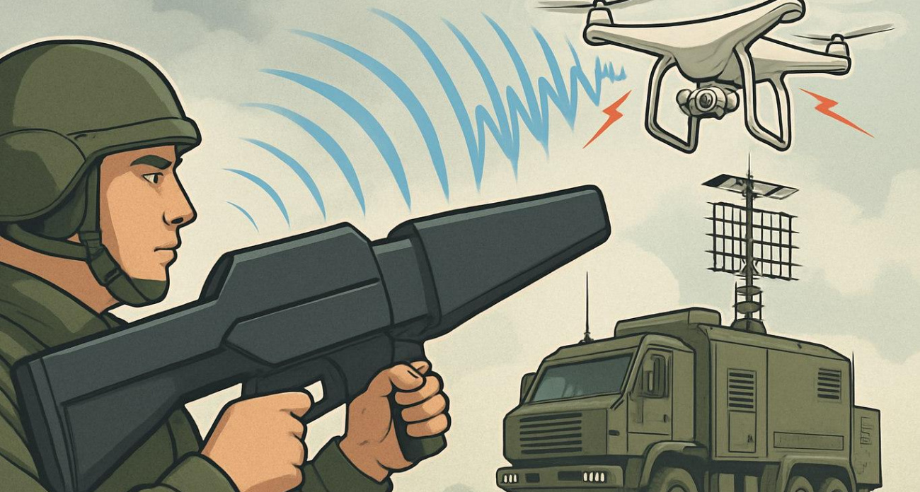РЭБ подавила дрон над Воронежской областью: фрагменты повредили промышленное здание