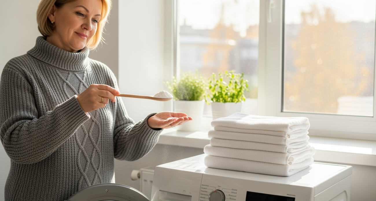Домохозяйки годами скрывали этот трюк с ложкой — теперь их белье всегда как из магазина