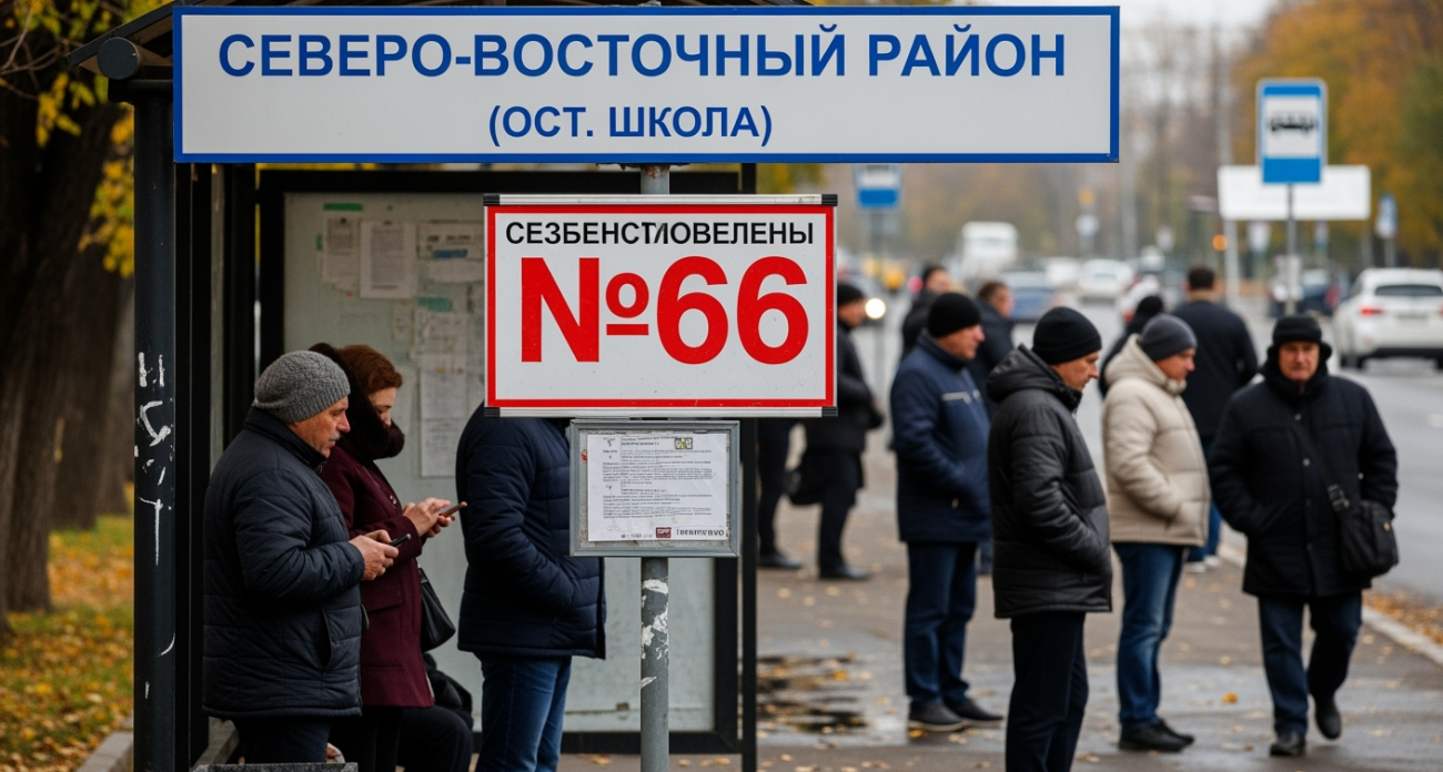 Автобус №66 в Воронеже с 6 октября лишится остановки на улице Космодемьянской