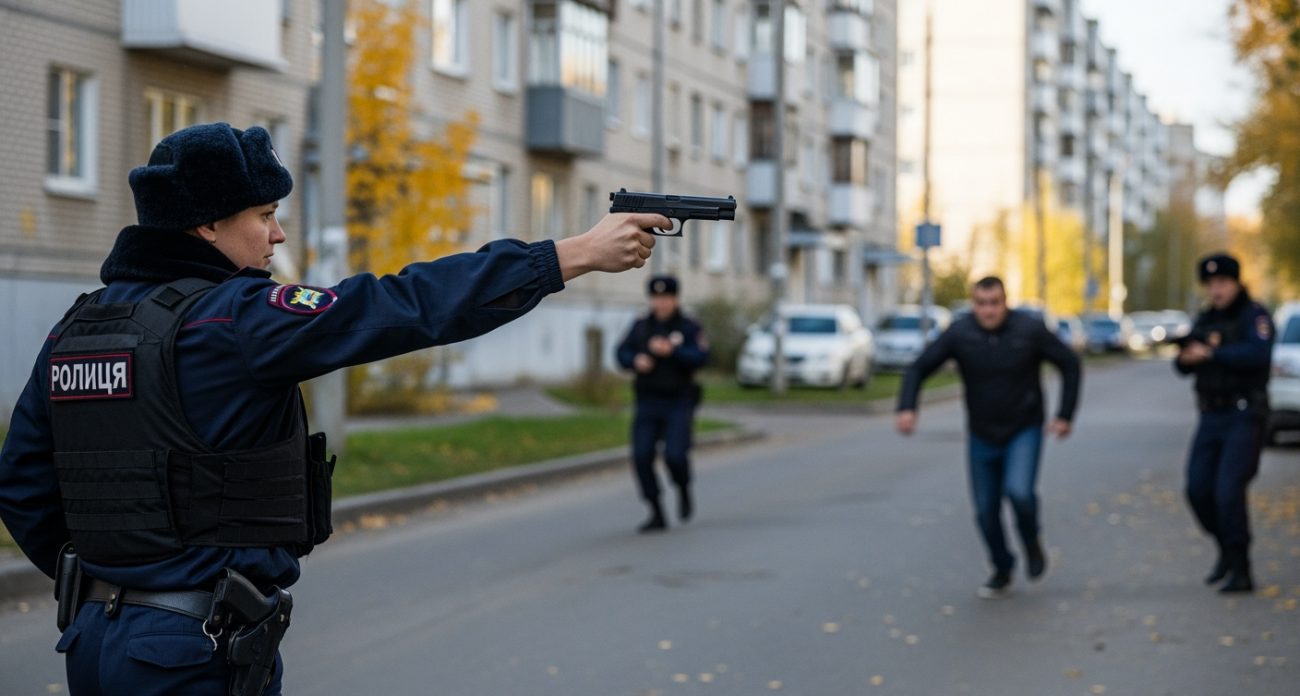 Полицейские открыли огонь по подозреваемому в разбое на улице Арсенальной в Воронеже