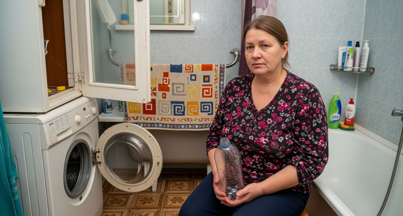 Сосед Петрович подсунул пустую бутылку под стиралку — вибрация исчезла за секунду, а я годами мучился