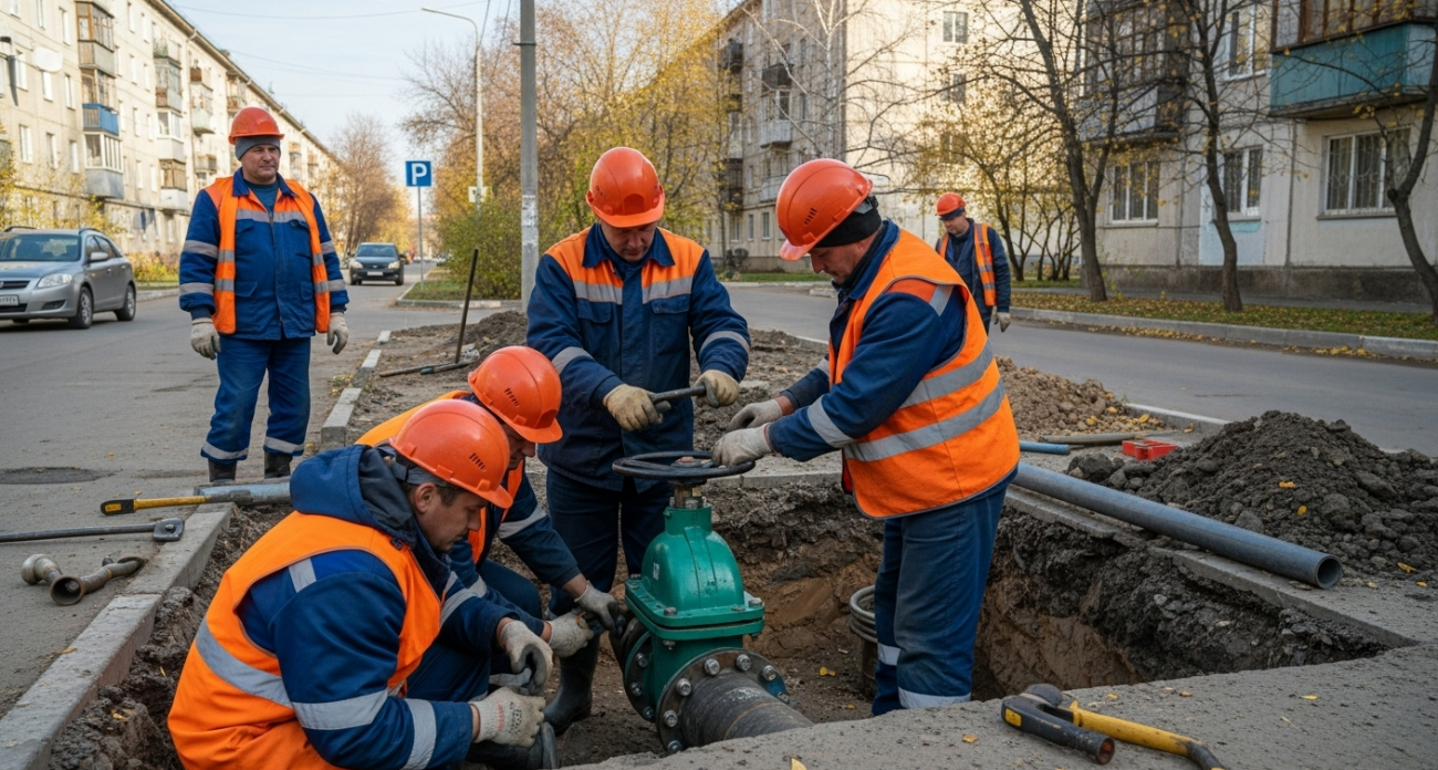 20 домов в Северном микрорайоне Воронежа останутся без воды на 5 часов из-за замены арматуры