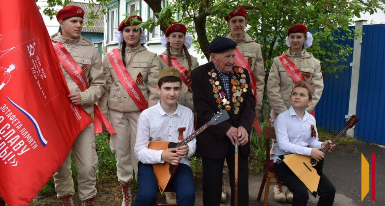 Последний фронтовик Ольховатского района Николай Драган отметил 99-летие