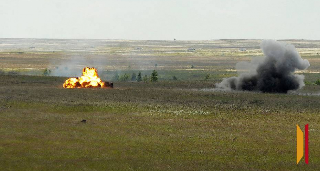 В Воронеже взорвали боеприпасы времен ВОВ: мины калибром до 81 мм и артснаряды