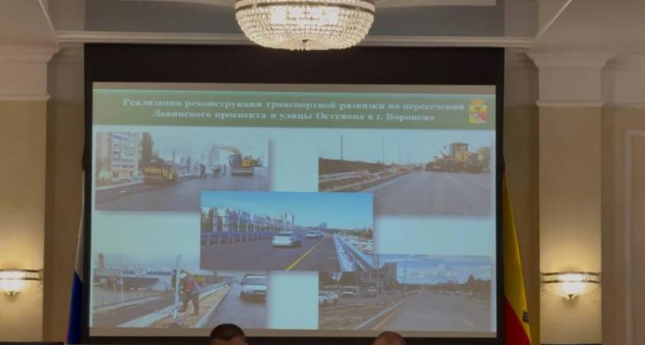 Вторая половина эстакады Остужевской развязки откроется в ноябре при готовности объекта всего 52%