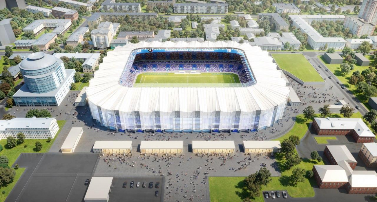 «Легкий» стадион «Факела» с уникальной мультимедиасистемой покажут архитекторам Саудовской Аравии