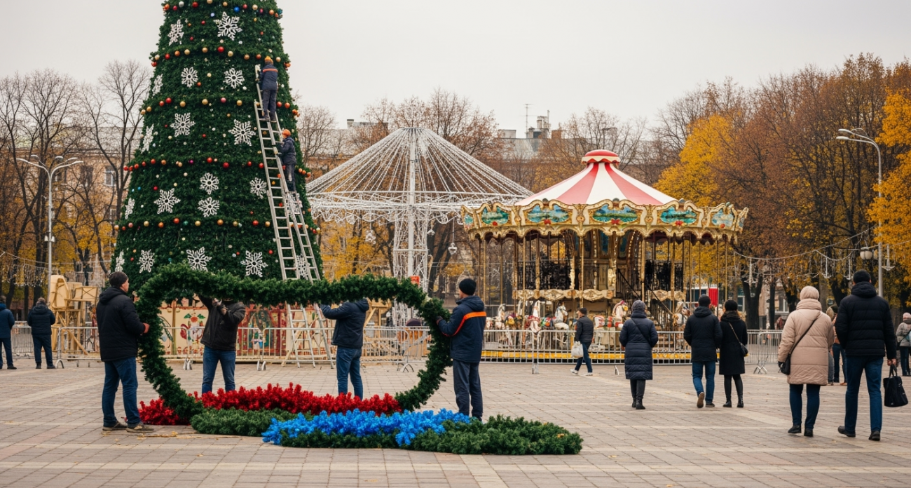 22 млн на площадь Ленина и 34 млн на Адмиралтейскую: во что Воронежу обходится Новый год