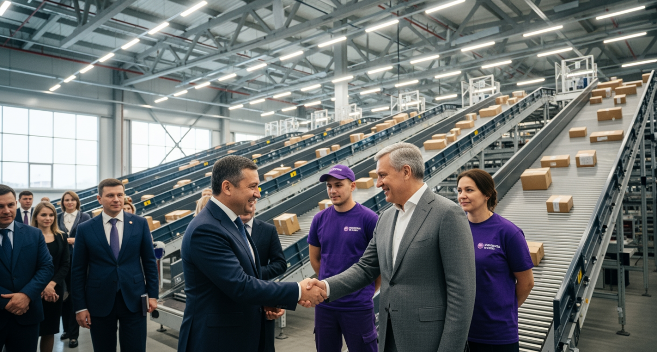 Wildberries & Russ запустили в Воронеже гигантский склад на 90 млн единиц товаров