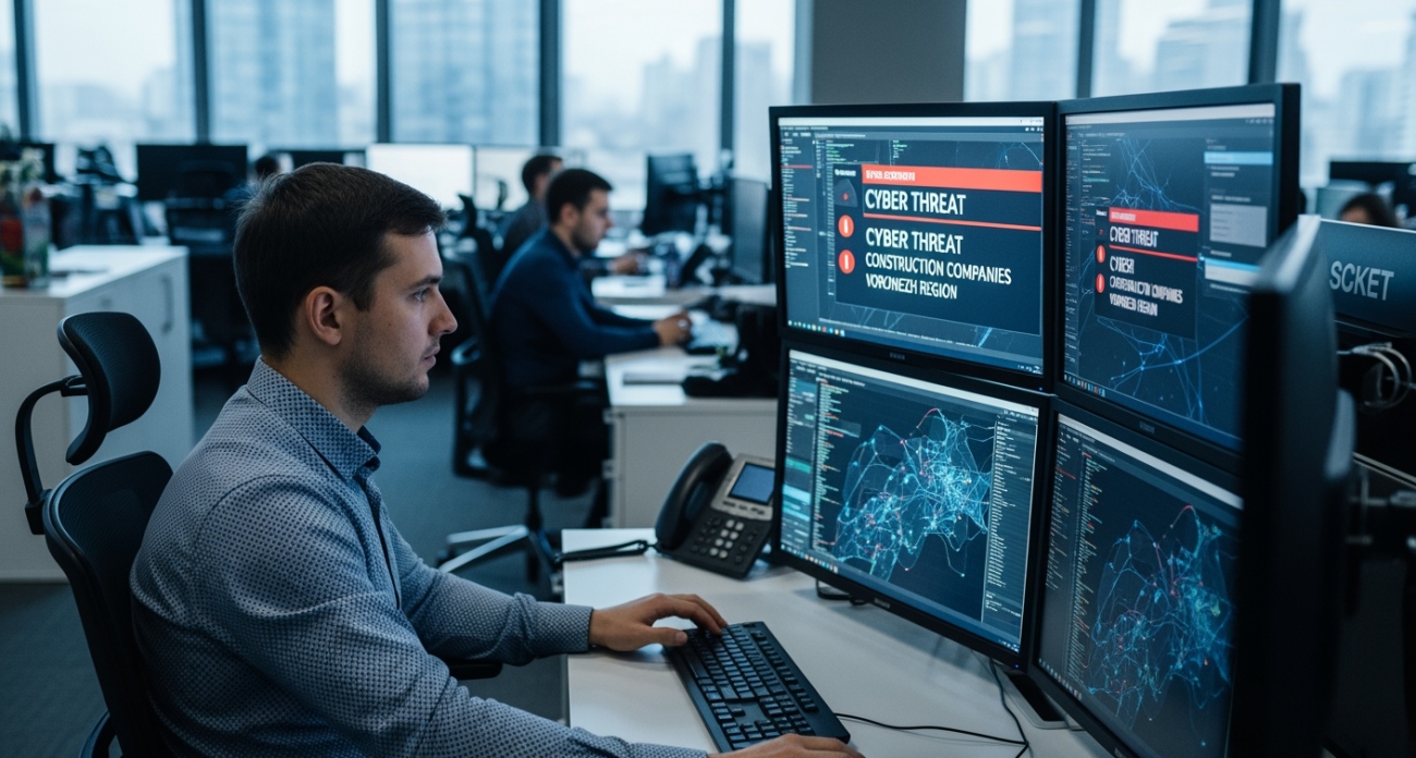 Строители Воронежской области под прицелом: 80% кибератак нацелены на три отрасли