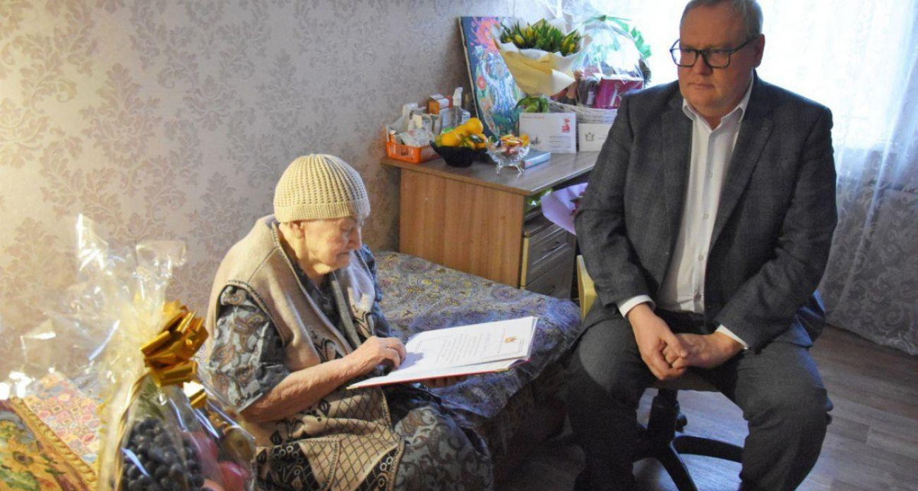 Сверловщица военных самолётов из Воронежа отметила 100-летний юбилей