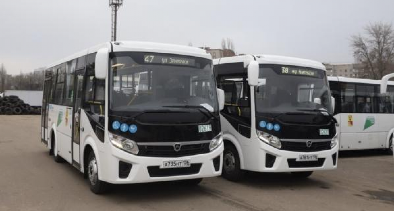 ПАЗ-320435 вместо маршруток: перевозчик «Автолайн+» обновил два маршрута Воронежа