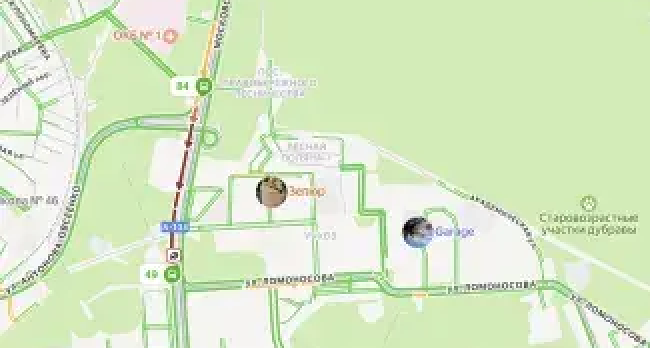 ДТП у поворота на Ломоносова парализовало Московский проспект: воронежцы встали в пробке