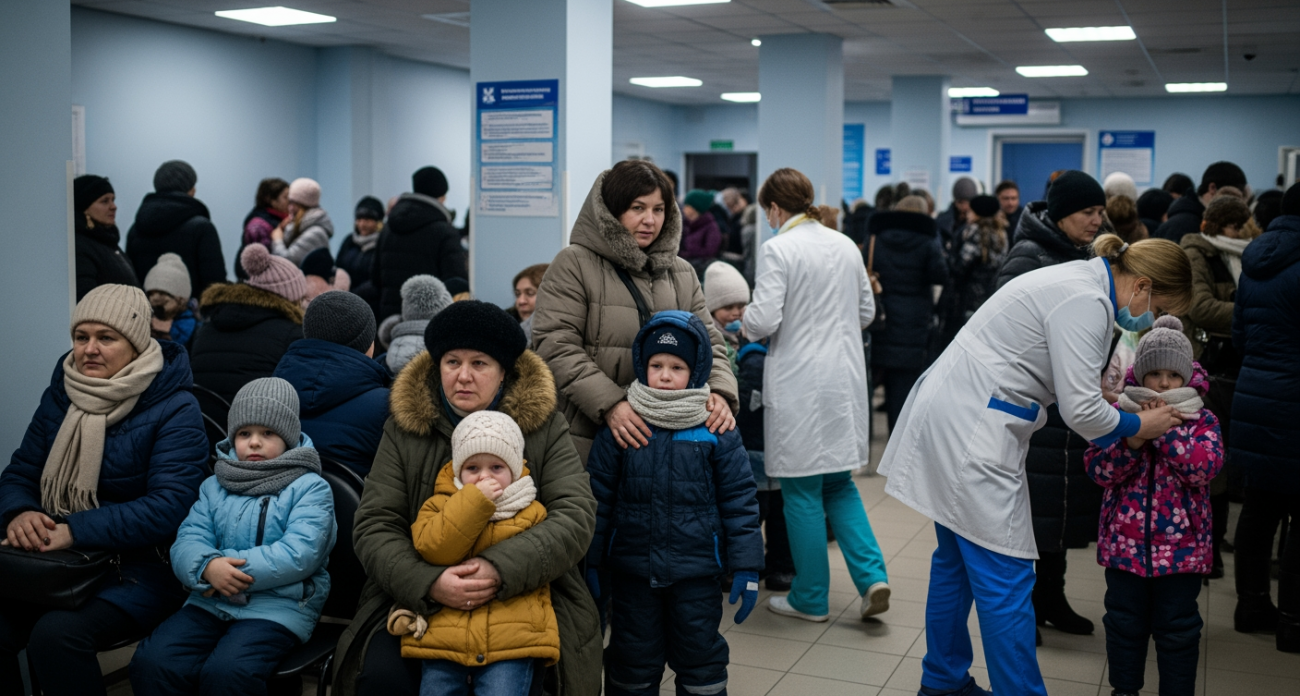 Эпидемия ОРВИ накрыла Воронеж: за неделю заболели почти 12 тысяч, половина — дети