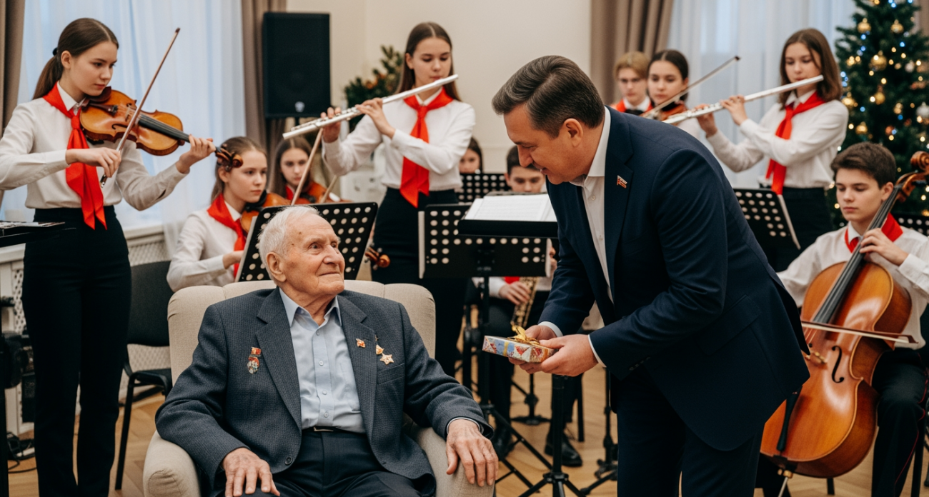 Почётный гражданин Воронежа, прошедший войну с 17 лет, отметил 98-летие