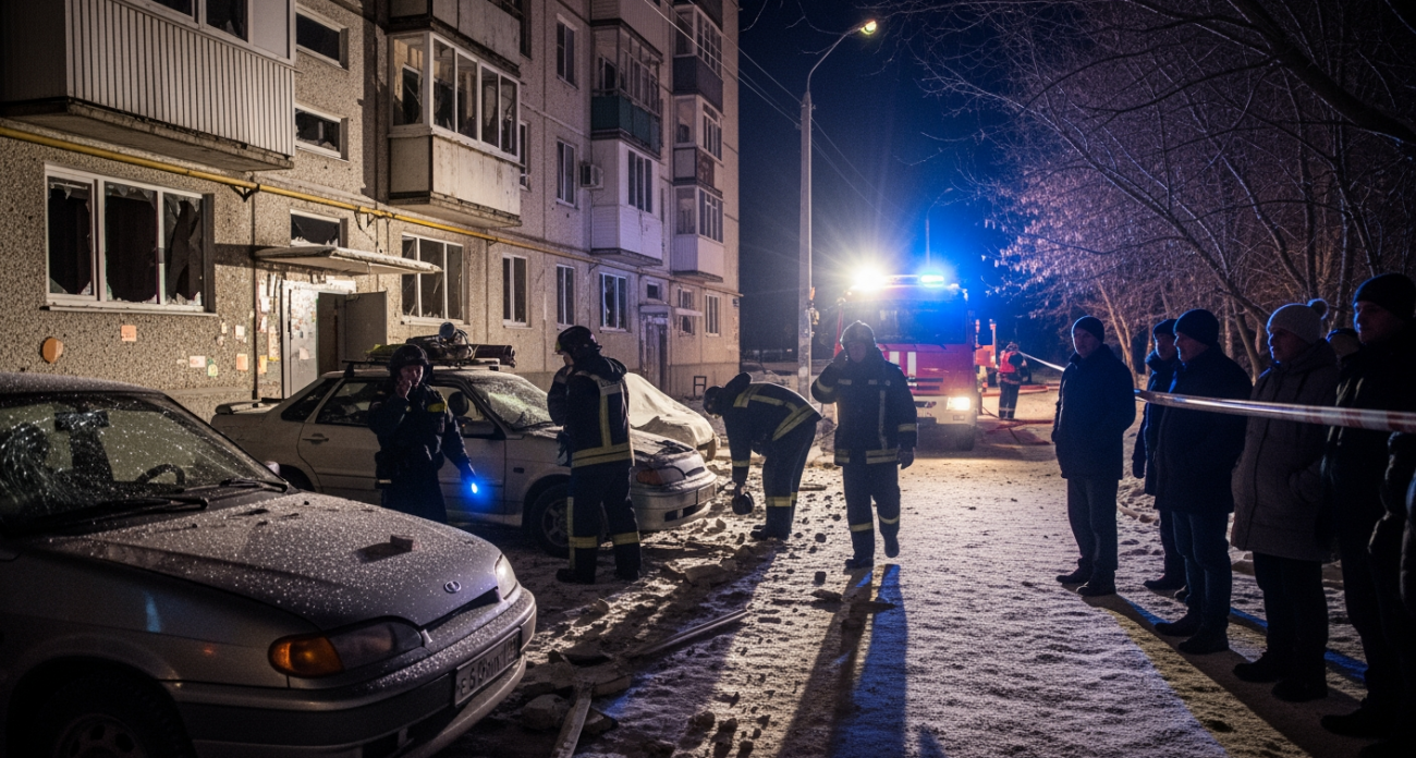 46-летняя женщина ранена обломками БПЛА в Воронежской области