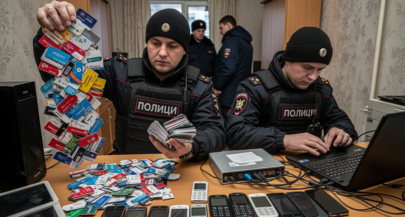 Киберполиция РФ и Казахстана разоблачила группу торговцев 15 тысячами SIM-карт