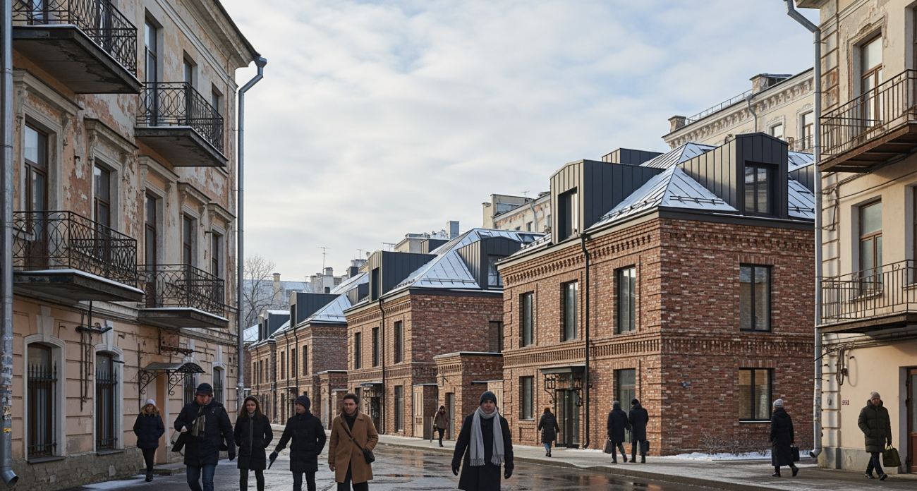 Пять клубных домов с каскадной этажностью построят у Дома Гарденина в Воронеже