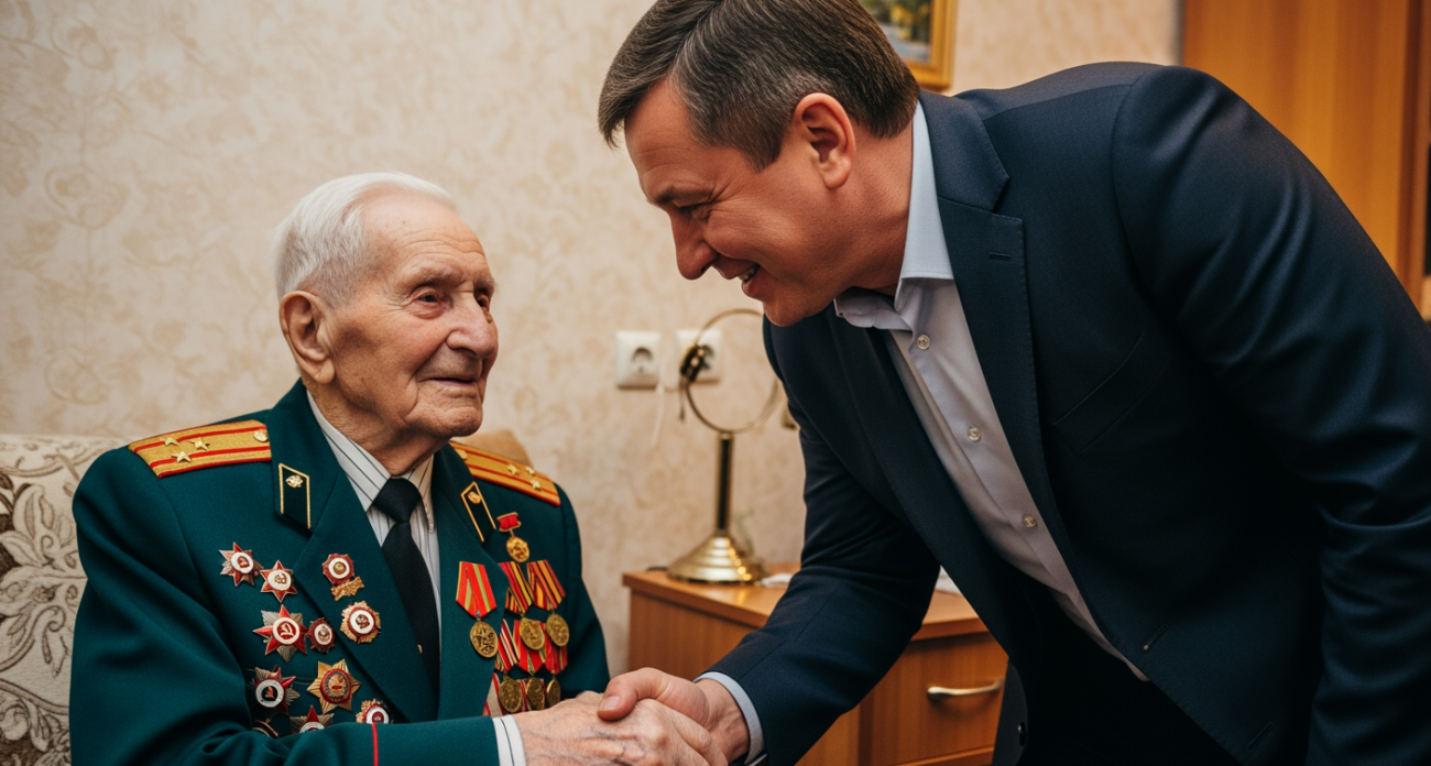 Прошёл через «коридор смерти» на Курской дуге: почётный гражданин Воронежа отметил 101-летие