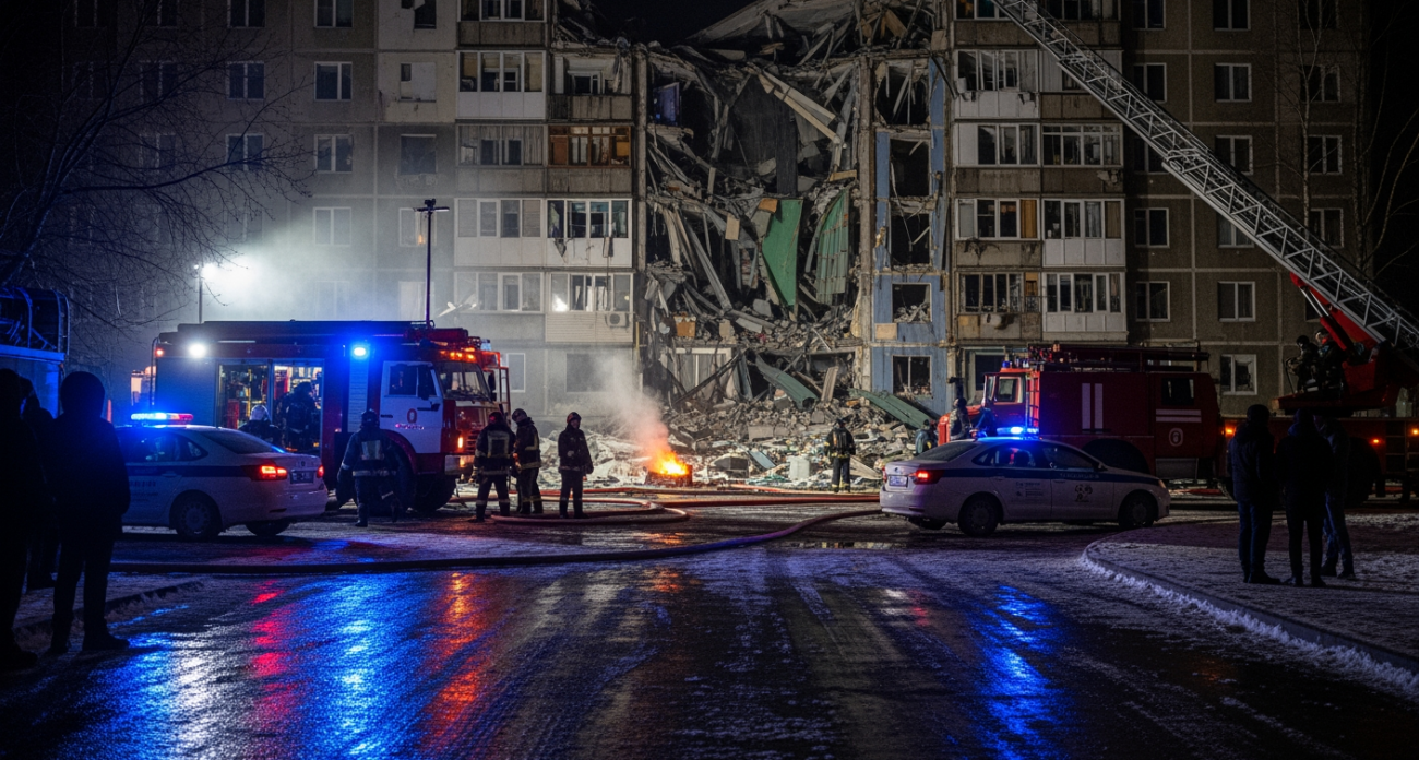 Более 3 дронов сбили над Воронежем: 80 человек эвакуированы, город частично обесточен