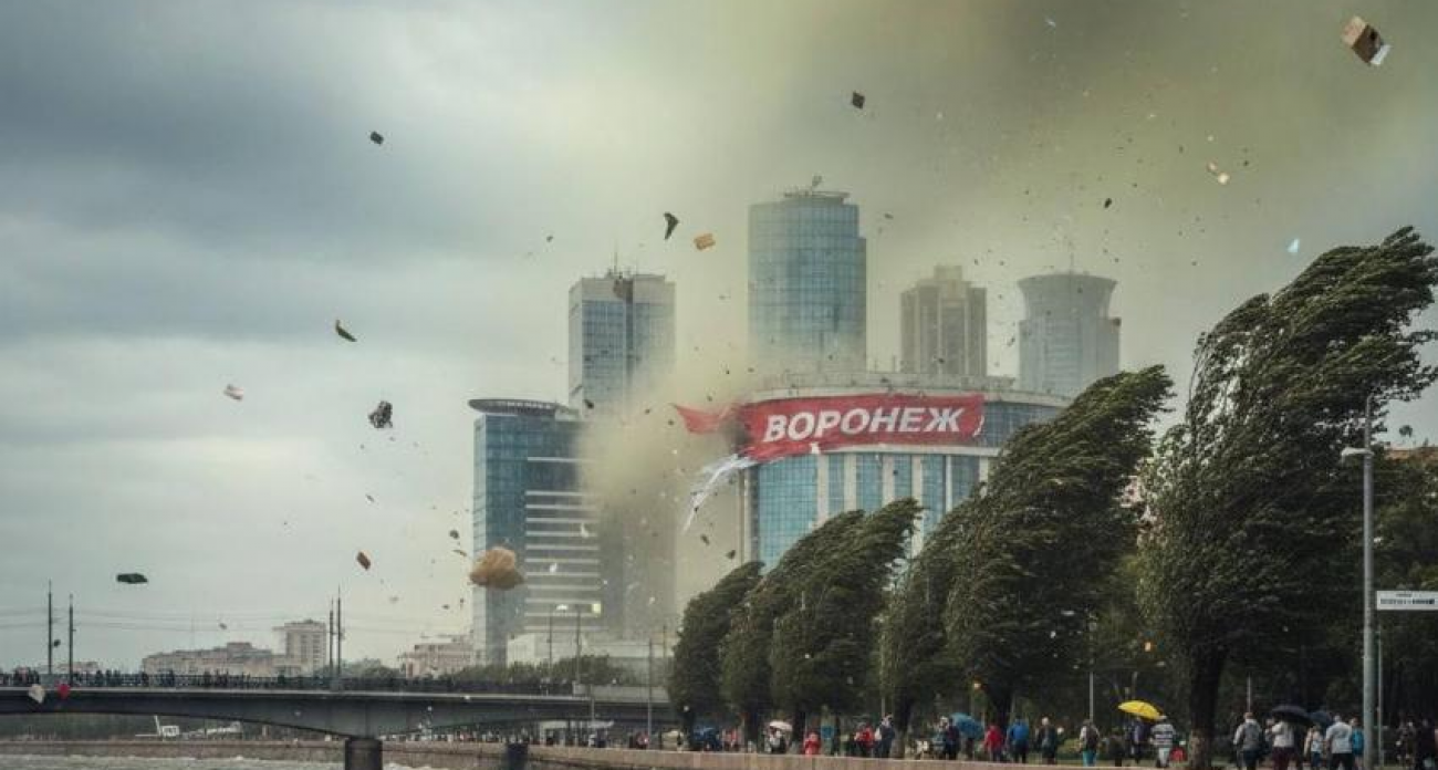 Ветер 20 м/с разломал Воронеж: 40+ упавших деревьев за утро