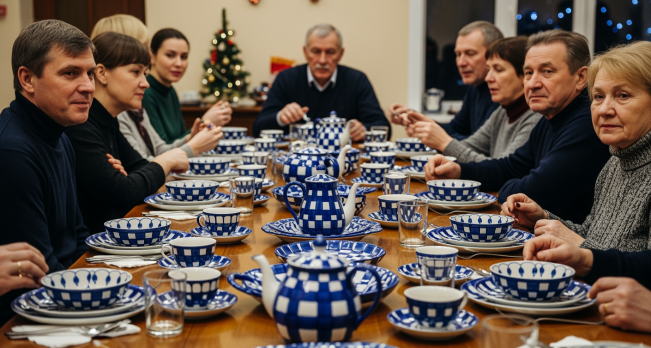 Культовый набор советской посуды скрывал мрачную тайну, которую не знали поколения хозяек