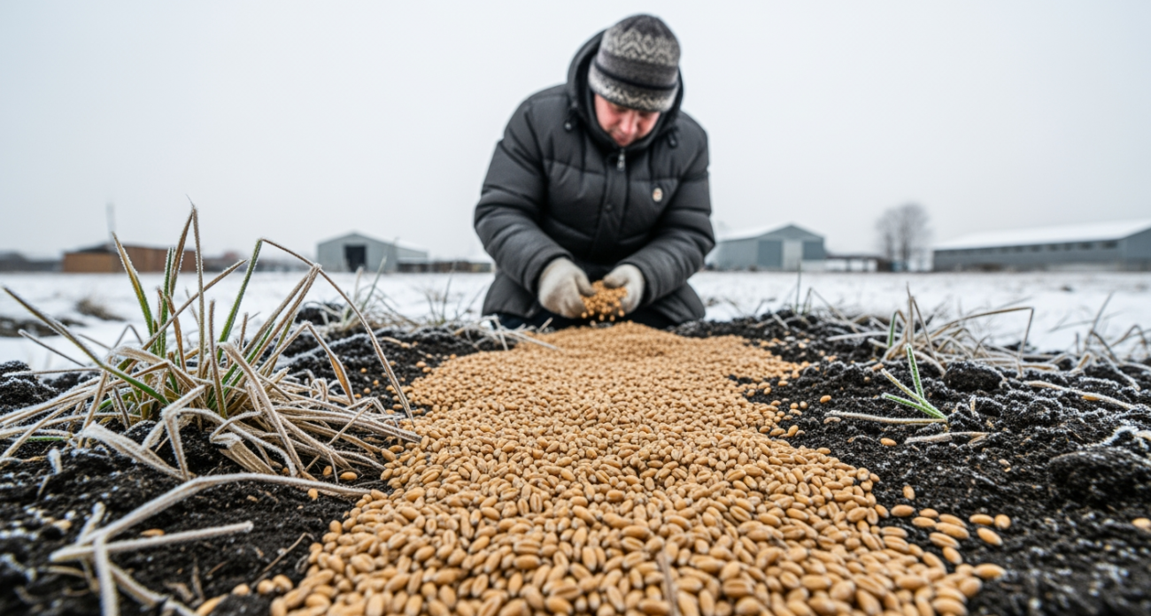 Горсть удобрения вместо тонны навоза: посыпьте землю зимой и весной она станет как пух