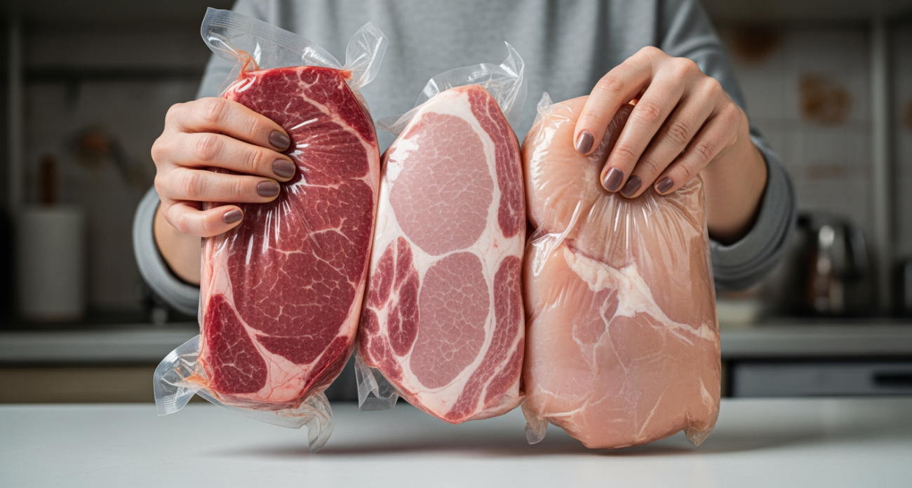 Мама принесла домашнее мясо с базара, положили рядом с магазинным куском - разница поразила всех в семье