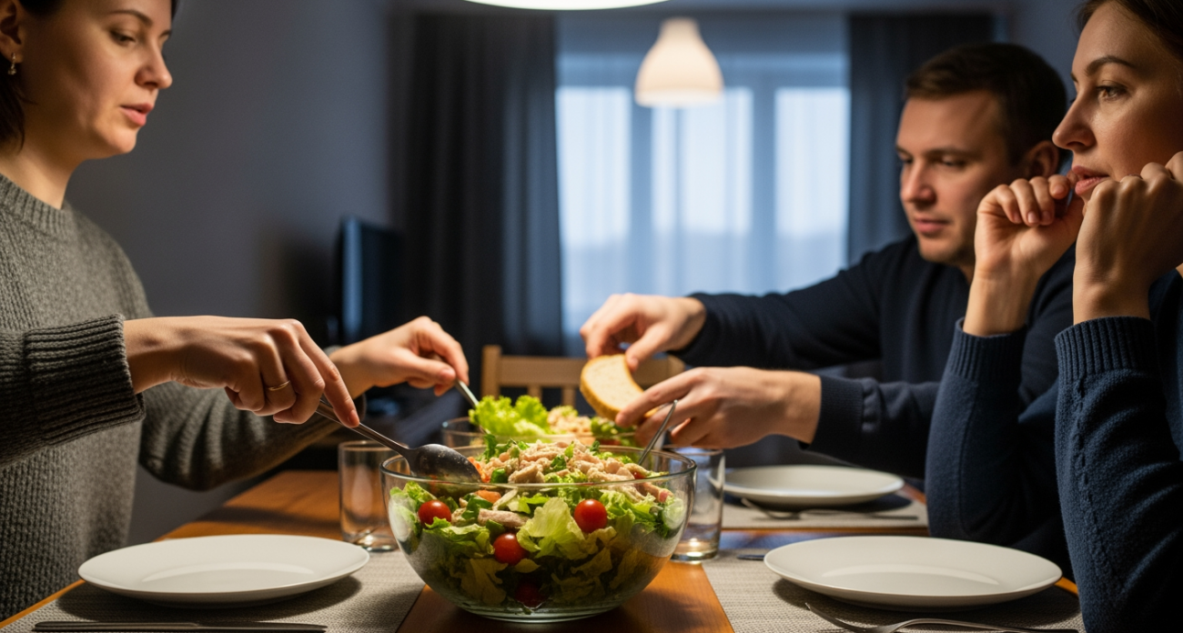 Салат «Тадж-Махал» — спасение от скучного оливье, который надоел всем без исключения